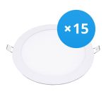 Multipack 15x LED Downlight UltraSlim 24W 1950lm 110D - 840 Cool White | 295mm - Cutout 280mm