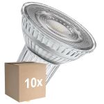 Multipack 10x Ledvance LED Reflector GU10 PAR16 2.4W 230lm 36D - 930 Warm White Warm White| Dimmable - Replaces 35W