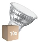 Multipack 10x Ledvance LED Reflector GU10 PAR16 5.6W 620lm 120D - 830 Warm White | Replaces 80W