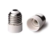 Adapter for lampholders E27 => E14 White