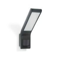 Steinel LED Floodlight XLED Home Anthracite 10.5W 550lm - 830 Warm White | IP44 - Motion Sensor - Symmetrical