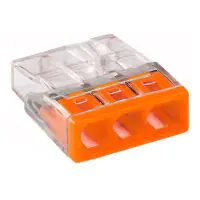 Wago 2273-203 Push Wire Connector | 3 Wire Connection