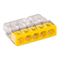 Wago 2273-205 Push Wire Connector| 5 Wire Connection