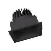 Ledvance LED Downlight Performance Black 8W 650lm 40D - 830 Warm White | 90x83mm 