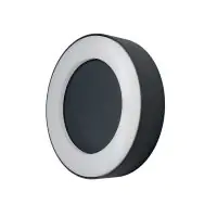 Ledvance LED Wall Light Endura Style Ring Dark Grey 13.5W 480lm - 830 Warm White 