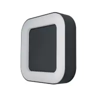 Ledvance LED Wall Light Endura Style Square Dark Grey 13.5W 480lm - 830 Warm White 