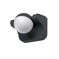 Ledvance LED Wall Light Endura Style Sphere Dark Grey 8W 600lm - 830 Warm White 