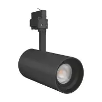 Ledvance LED Tracklight Spot D85 Black 25W 1500lm 15-55D - 830 Warm White | Mechanical Zoom - Dimmable