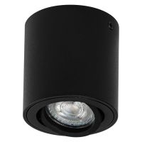 Ledvance Surface Spot Round Black| 80mm - Suitable for GU10