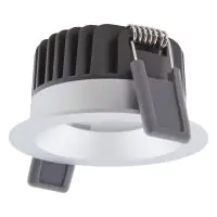 Ledvance LED  SPOT FIX Aluminium  8W 680lm 36D - 930 Warm White | Cutout 68mm - IP44 - Best Colour Rendering -  Dimmable