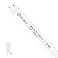 Ledvance LED Tube T8 Performance (EM/Mains) High Output 7.5W 1100lm - 840 Cool White | 60cm - Dimmable - Replaces 18W