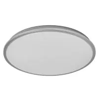 Ledvance LED Bulkhead Orbis Dublin Silver 36W 2800lm - 830 Warm White | 490mm - IP20