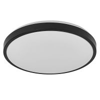 Ledvance LED Bulkhead Orbis London Black 24W 1450lm - 830 Warm White | 400mm - IP20