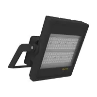 Ledvance LED Floodlight High Mast Aluminium Black 280W 33600lm 110X30D - 730 Warm White | IP66 - Asymmetrical - Excl. Driver