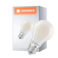 Ledvance Classic Superior LED Bulb E27 Pear Filament Frosted 2.2W 470lm - 840 Cool White | Replaces 40W