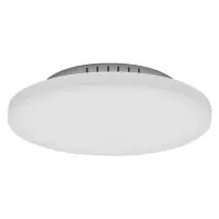 Ledvance LED Bulkhead Planon Frameless White Round 300mm 20W 1750lm - 830 Warm White | IP20
