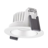 Ledvance LED Spot Adjust Aluminium White 8W 680lm 36d - 940 Cool White | 82mm - Cutout 68mm - IP20 - Dimmable, Dali