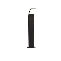 Ansell LED Pedestal Lamp Senza Graphite 6.5W 406lm - 840 Cool White | 60cm - IP54