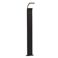 Ansell LED Pedestal Lamp Senza Graphite 6.5W 406lm - 840 Cool White | 100cm - IP54