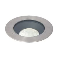Ansell LED Ground Spot Stainless Steel 8W 785lm - 830 Warm White | 175mm - IP67