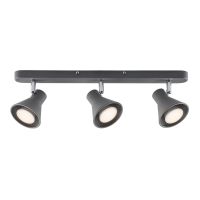 Nordlux Eik 3 Spot Metal Grey | Suitable for 3x GU10