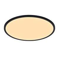 Nordlux LED Bulkhead Oja 60 Black 38W 3000lm - 827 Extra Warm White | 3-Step Dimmable - IP20