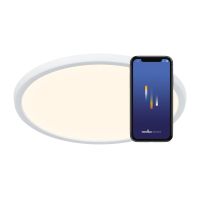Nordlux LED Bulkhead Oja Smart  White 15W 1600lm 120D - 822-865 Tunable White | Dimmable – IP20