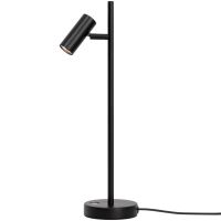 Nordlux Table Lamp Omari Metal Black 3.2W 320lm - 827 Extra Warm White | Touch Dimmable