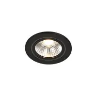 Nordlux LED Spot Alec Black 6.1W 480lm 36D - 830 Warm White | Cutout 80mm - IP20 - 3-Step Dimmable