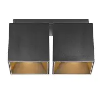 Nordlux Spot Ethan Black - Aluminum | 2x GU10 Max 35W