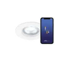 Nordlux Don Smart LED Spot White 4.7W 320lm 60D - 822-865 Tunable White + RGB | 85mm - IP65