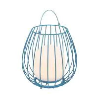 Nordlux Table Lamp Jim To-Go Portable Battery Blue 3W 300lm - 827 Extra Warm White | 3-Step Dimmable 