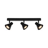 Nordlux Eik 3 Spot Metal Black | Suitable for 3x GU10