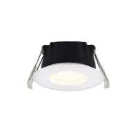 Nordlux Rosalee Downlight Aluminium White 7W 600lm - 827-830-840 CCT | Dimmable
