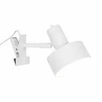 Nordlux Table Lamp Matis Clamp Metal White | Suitable for 1x E27