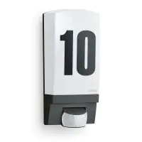 Steinel Wall Light Outdoor L 1 Black | E27 Max 60W - Motion and Light Sensor 