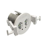 Ecolight Via Led Emergency Lighting Recess White 3.4W | 1H Self-contained Maintained Self-test 