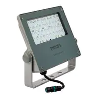 Philips LED Floodlight Coreline BVP125 Grey 98W 12000lm 69x25D - 740 Cool White | IP66 - Asymmetrical 