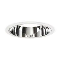 Philips LED Downlight LuxSpace Compact Deep DN571B 36.3W 4400lm 75D - 830 Warm White | 214mm - Aluminium Reflector