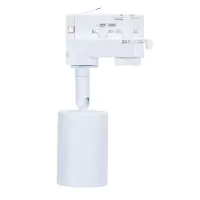 Noxion Tracklight 3-Phase Aluminium White | Suitable for 1x GU10
