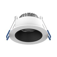 Noxion LED Spot Ares Deep White 6W 540lm 927-940 3CCT - With Inner Ring Black | Cutout 68mm
