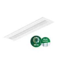 Philips LED Panel CoreLine RC136B G4 38.5W 5700lm - 830 Warm White | 120x30cm - UGR<19 - Dali Dimmable