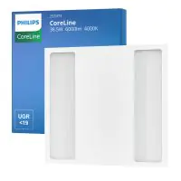 Philips LED Panel CoreLine RC136B G4 38.5W 6000lm - 840 Cool White | 60x60cm - UGR<19
