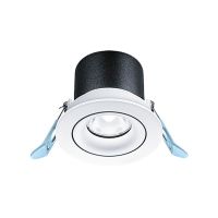 THORNeco LED Spot LILY Black 6W 600lm 38D - 940 Cool White | 82mm - Cutout 68mm - IP44 - Best Colour Rendering - Dimmable