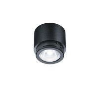 THORNeco LED Spot LILY Black 9W 900lm 60D - 930 Warm White | 82mm - Cutout 68mm - IP44 - Best Colour Rendering - Dimmable