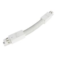 3 phase flexible corner connector V - White