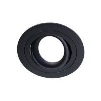Noxion Recessed Spot Logic MR16 Tiltable Black | Cutout 80mm - GU10 Socket