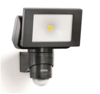 Steinel LED Floodlight LS 150 Black 14.7W 1760lm - 840 Cool White | IP44 - Motion and Light Sensor - Symmetrical