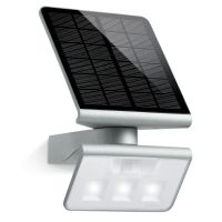 Steinel LED Wall Light XSolar L-S Silver 150lm - 830 Warm White | Solar - Motion and Light Sensor 