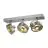 SLV Kalu Spot Aluminium Grey Round | Suitable for 3x GU10 (AR111) 
